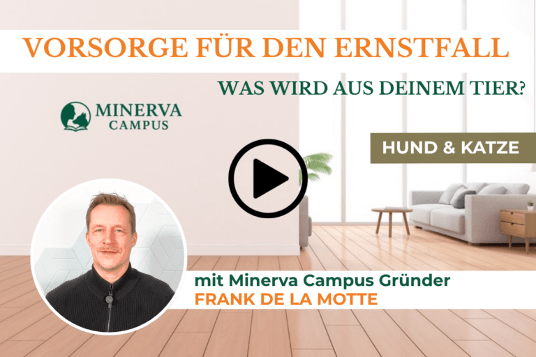 Wer kümmert sich um dein Tier, wenn dir etwas zustößt?